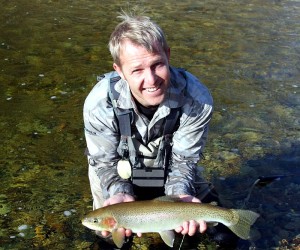 MC Coetzer, former Cape Piscatorial Society chairman whose dogged campaign to increase the flow of the Witte below the Gawie se Water weir is being continued by Dr Leonard Flemming